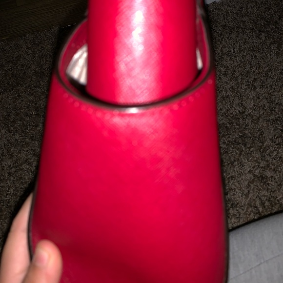 Burgundy Michael Kors Purse - Picture 4 of 8